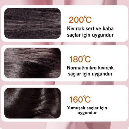 TAŞINABİLİR SAÇ DÜZLEŞTİRİCİ TARAK