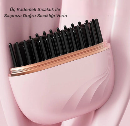 TAŞINABİLİR SAÇ DÜZLEŞTİRİCİ TARAK