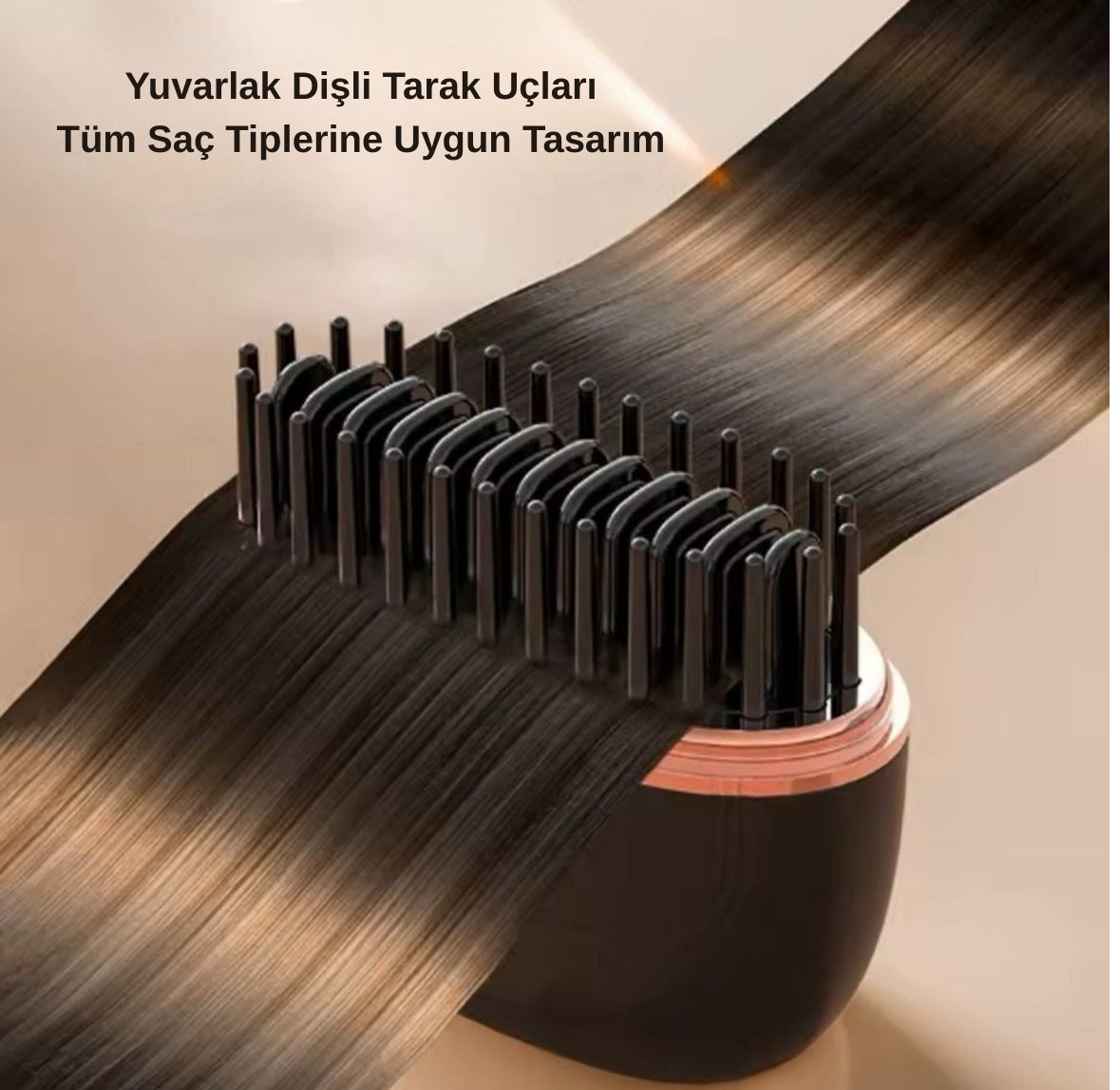 TAŞINABİLİR SAÇ DÜZLEŞTİRİCİ TARAK